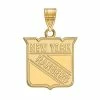 LogoArt New York Rangers 10k Gold Logo Pendant