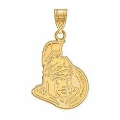 LogoArt Sterling Silver Ottawa Senators Large Pendant