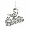 LogoArt 14k Gold Baltimore Orioles Extra Small Pendant