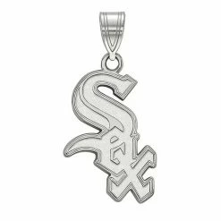 LogoArt 10k Gold LogoArt Chicago White Sox Large Pendant