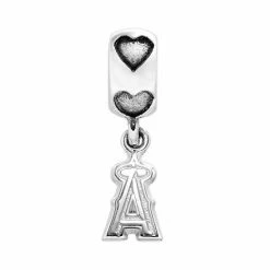 LogoArt Los Angeles Angels Of Anaheim Sterling Silver Team Logo Charm