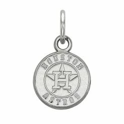 LogoArt 10k Gold Houston Astros Logo Pendant 10k Whgold