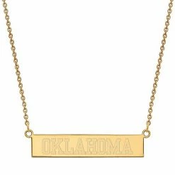LogoArt 14K Gold Over Silver Oklahoma Sooners Pendant