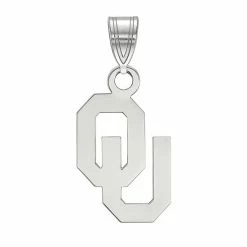 LogoArt Sterling Silver Oklahoma Sooners Pendant