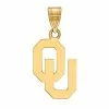 LogoArt 14K Gold Oklahoma Sooners Pendant