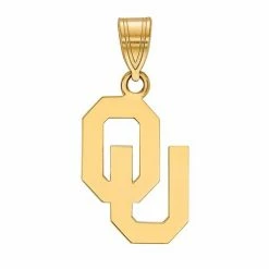 LogoArt 10K Gold Oklahoma Sooners Pendant