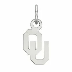 LogoArt Sterling Silver Oklahoma Sooners Pendant