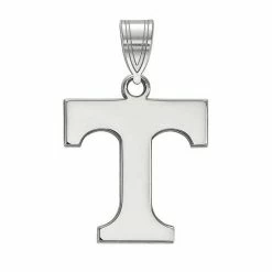 LogoArt Tennessee Volunteers 10K White Gold Medium Pendant