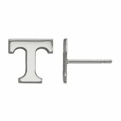 LogoArt Tennessee Volunteers 10K White Gold XS Post Earrings