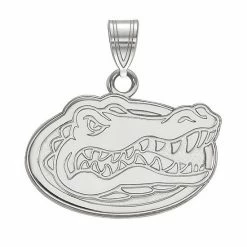 LogoArt Sterling Silver Florida Gators Small Pendant