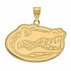 LogoArt 10K Gold Florida Gators Large Pendant