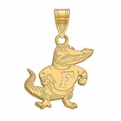 LogoArt 10K Gold Florida Gators Medium Pendant