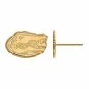 LogoArt 14K Gold Plated Florida Gators Extra Small Post Earrings