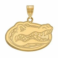 LogoArt 10K Gold Florida Gators Medium Pendant