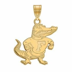 LogoArt 10K Gold Florida Gators Large Pendant