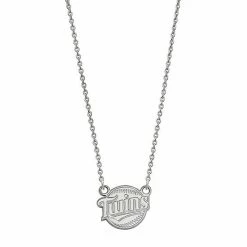 LogoArt 10k Gold Minnesota Twins Small Pendant Necklace