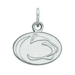 LogoArt 10K White Gold Penn State Nittany Lions Extra Small Pendant