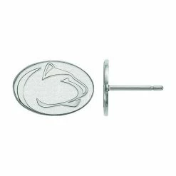 LogoArt Penn State Nittany Lions Sterling Silver Extra Small Post Earrings