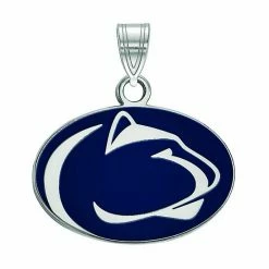 LogoArt Penn State Nittany Lions Sterling Silver Small Pendant