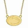 LogoArt 10K Gold Penn State Nittany Lions Small Pendant