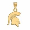 LogoArt 10K Gold Michigan State Spartans Small Pendant