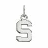 LogoArt Sterling Silver Michigan State Spartans Pendant