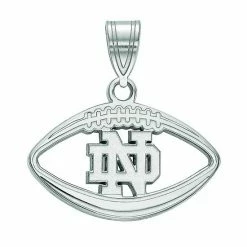 Women's LogoArt Notre Dame Football Pendant