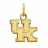 LogoArt 14k Gold Over Silver Kentucky Wildcats Pendant Necklace