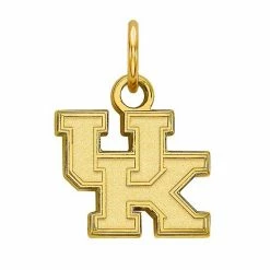 LogoArt 14k Gold Over Silver Kentucky Wildcats Pendant Necklace