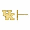 LogoArt 10k Gold Kentucky Wildcats Post Earrings