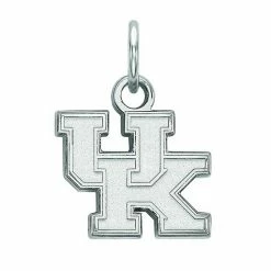 LogoArt Sterling Silver Kentucky Wildcats Pendant Necklace