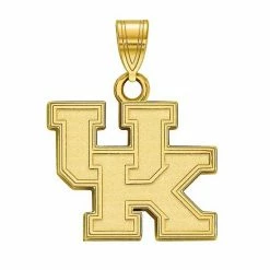 LogoArt 14K Yellow Gold LogoArt Kentucky Wildcats Small Pendant