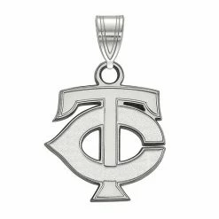 LogoArt 10k Gold Minnesota Twins Small Pendant
