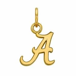 LogoArt 10k Gold Alabama Crimson Tide Pendant
