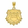 LogoArt Georgia Bulldogs 10K Yellow Gold Large Pendant
