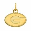 LogoArt Georgia Bulldogs 14K Yellow Gold Pendant