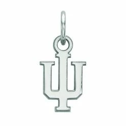 LogoArt 14K White Gold Indiana Hoosiers Pendant