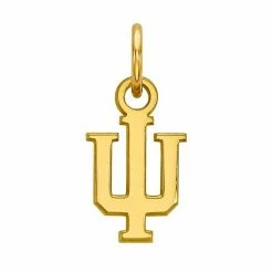 LogoArt 14K Yellow Gold Indiana Hoosiers Pendant