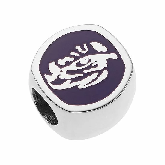 LogoArt Sterling Silver LSU Tigers Bead - Image 2