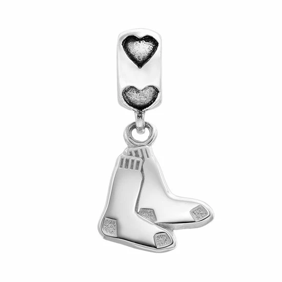 LogoArt Boston Red Sox Sterling Silver Team Logo Charm