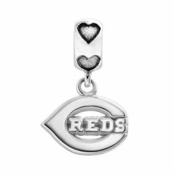 LogoArt Cincinnati Reds Sterling Silver Team Logo Charm