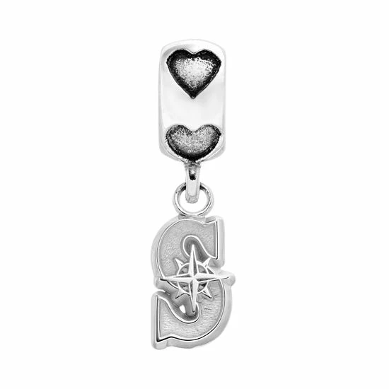 LogoArt Seattle Mariners Sterling Silver Team Logo Charm