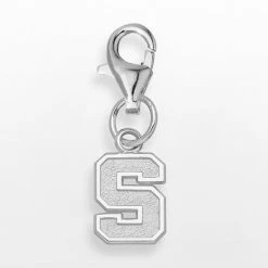 LogoArt Michigan State Spartans Sterling Silver Logo Charm