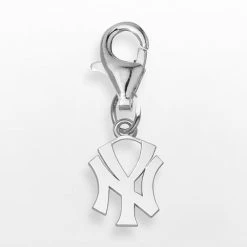 LogoArt New York Yankees Sterling Silver Logo Charm