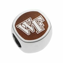 LogoArt Sterling Silver Wake Forest Demon Deacons Bead