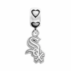 LogoArt Chicago White Sox Sterling Silver Team Logo Charm