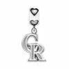 LogoArt Colorado Rockies Sterling Silver Team Logo Charm