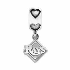 LogoArt Tampa Bay Devil Rays Sterling Silver Team Logo Charm