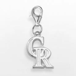 LogoArt Colorado Rockies Sterling Silver Logo Charm