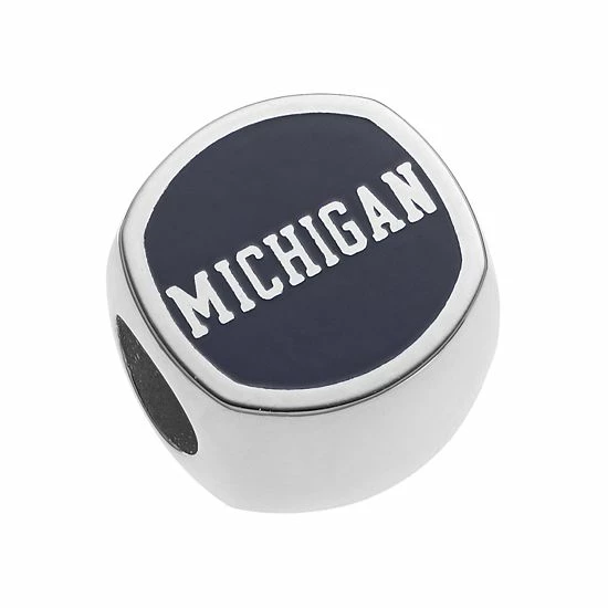 LogoArt Sterling Silver Michigan Wolverines Bead - Image 2